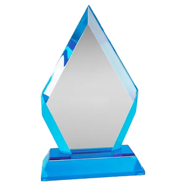 7" Prismatic Frosted Base Diamond Award - 7" Prismatic Frosted Base Diamond Award - Image 1 of 3