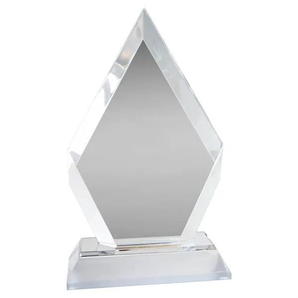7" Prismatic Frosted Base Diamond Award - 7" Prismatic Frosted Base Diamond Award - Image 3 of 3