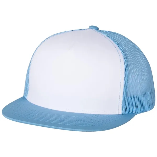 YUPOONG-CLASSIC FLAT BILL TRUCKER CAP - YUPOONG-CLASSIC FLAT BILL TRUCKER CAP - Image 10 of 53