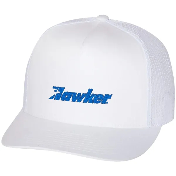 YUPOONG-CLASSIC FLAT BILL TRUCKER CAP - YUPOONG-CLASSIC FLAT BILL TRUCKER CAP - Image 53 of 53