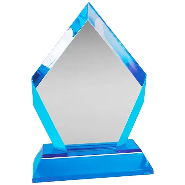 6" Prismatic Frosted Base Diamond Acrylic Award - 6" Prismatic Frosted Base Diamond Acrylic Award - Image 1 of 3