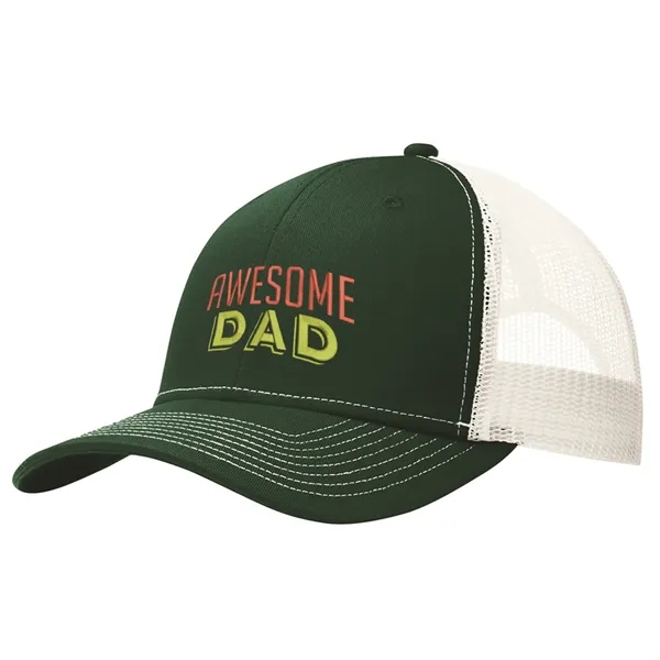 PORT AUTHORITY SNAPBACK TRUCKER CAP - PORT AUTHORITY SNAPBACK TRUCKER CAP - Image 5 of 32