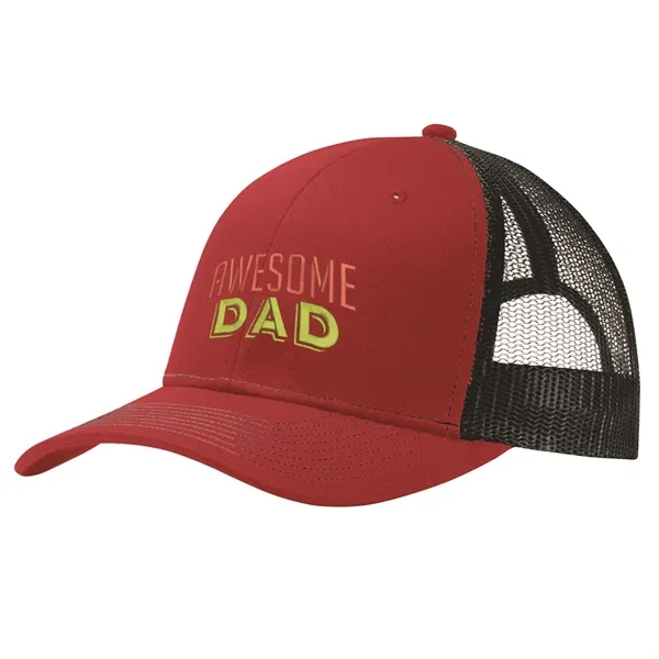 PORT AUTHORITY SNAPBACK TRUCKER CAP - PORT AUTHORITY SNAPBACK TRUCKER CAP - Image 7 of 32