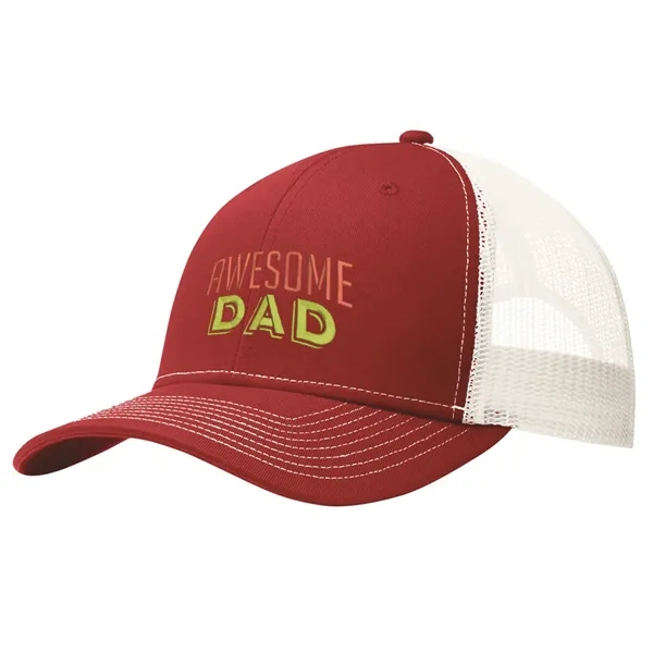 PORT AUTHORITY SNAPBACK TRUCKER CAP - PORT AUTHORITY SNAPBACK TRUCKER CAP - Image 8 of 32