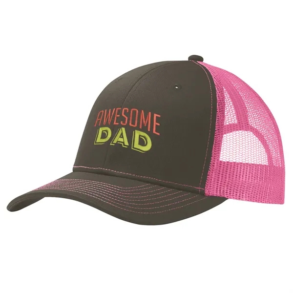 PORT AUTHORITY SNAPBACK TRUCKER CAP - PORT AUTHORITY SNAPBACK TRUCKER CAP - Image 14 of 32