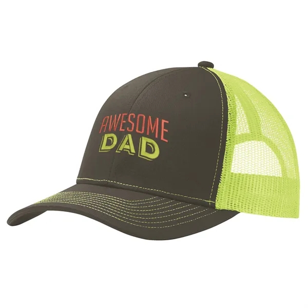 PORT AUTHORITY SNAPBACK TRUCKER CAP - PORT AUTHORITY SNAPBACK TRUCKER CAP - Image 15 of 32