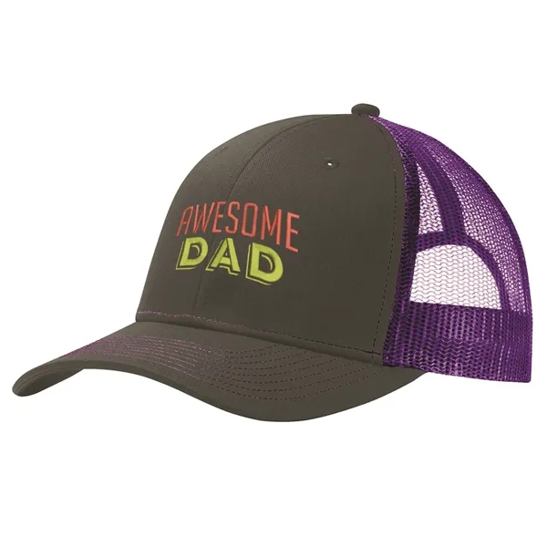 PORT AUTHORITY SNAPBACK TRUCKER CAP - PORT AUTHORITY SNAPBACK TRUCKER CAP - Image 16 of 32