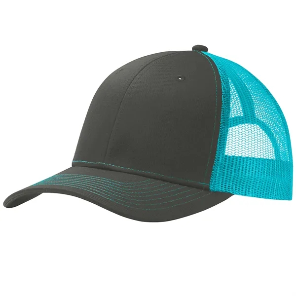 PORT AUTHORITY SNAPBACK TRUCKER CAP - PORT AUTHORITY SNAPBACK TRUCKER CAP - Image 26 of 32
