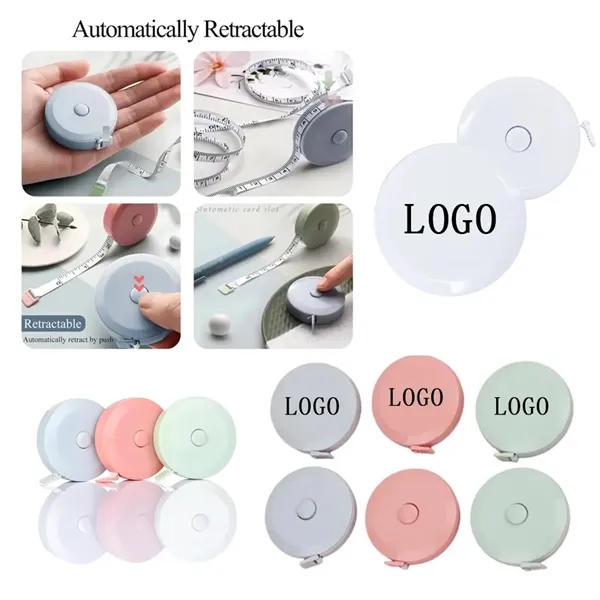 60" Plastic Mini Soft Round Tape Measure - 60" Plastic Mini Soft Round Tape Measure - Image 0 of 2