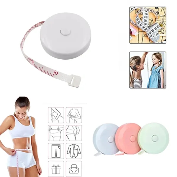 60" Plastic Mini Soft Round Tape Measure - 60" Plastic Mini Soft Round Tape Measure - Image 1 of 2
