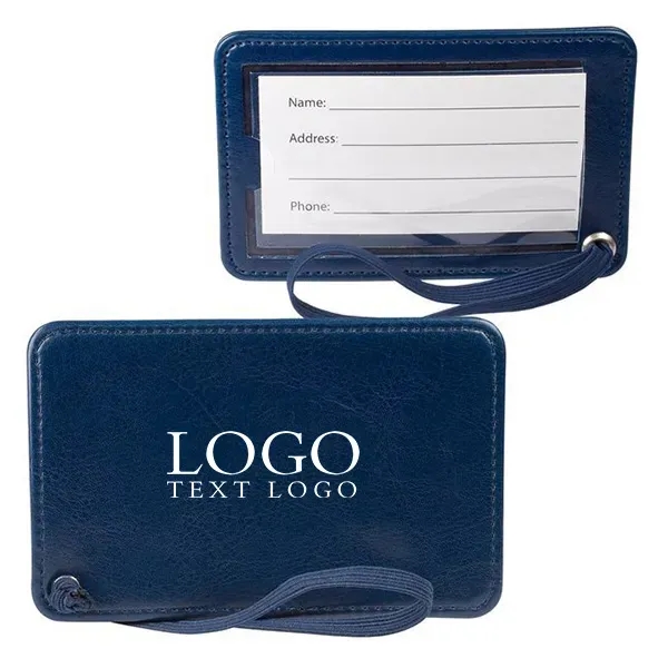 Travel Luggage Tag with Clear Window - Travel Luggage Tag with Clear Window - Image 8 of 9