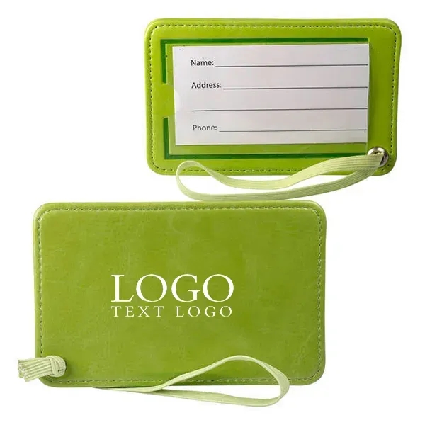 Travel Luggage Tag with Clear Window - Travel Luggage Tag with Clear Window - Image 3 of 9