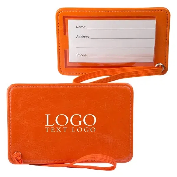 Travel Luggage Tag with Clear Window - Travel Luggage Tag with Clear Window - Image 4 of 9