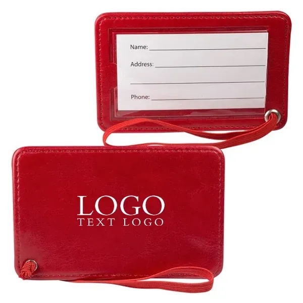 Travel Luggage Tag with Clear Window - Travel Luggage Tag with Clear Window - Image 5 of 9