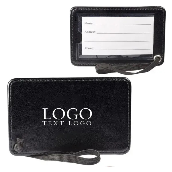Travel Luggage Tag with Clear Window - Travel Luggage Tag with Clear Window - Image 7 of 9