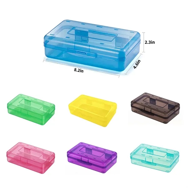 Clear Pencil Box - Clear Pencil Box - Image 1 of 6