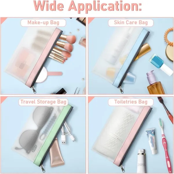 Clear Pencil Pouch Makeup - Clear Pencil Pouch Makeup - Image 3 of 5