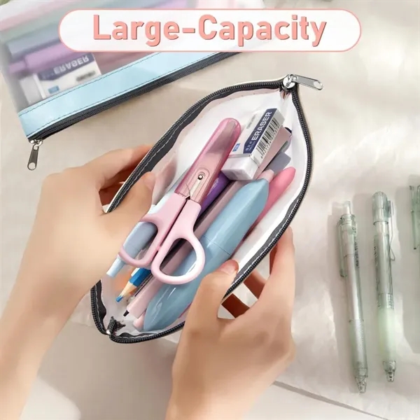 Clear Pencil Pouch Makeup - Clear Pencil Pouch Makeup - Image 5 of 5