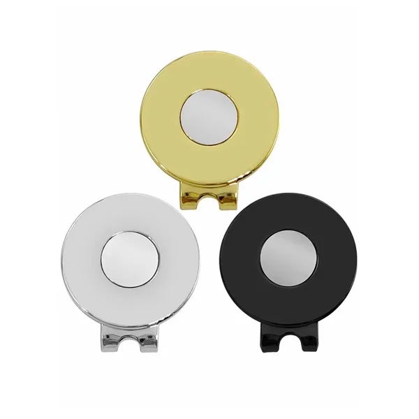 Golf Hat Clip With Ball Marker - Golf Hat Clip With Ball Marker - Image 1 of 5