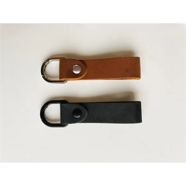 Standard Tile Mate + Full Grain Leather Key Fob - Standard Tile Mate + Full Grain Leather Key Fob - Image 1 of 1