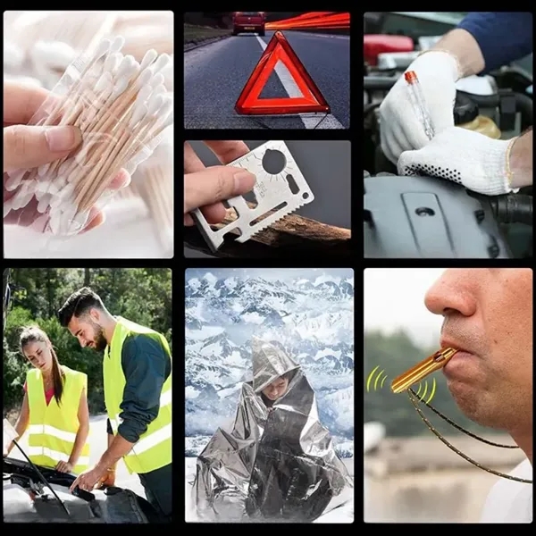 Road Rescue Car Emergency Protection Kit - Road Rescue Car Emergency Protection Kit - Image 2 of 2