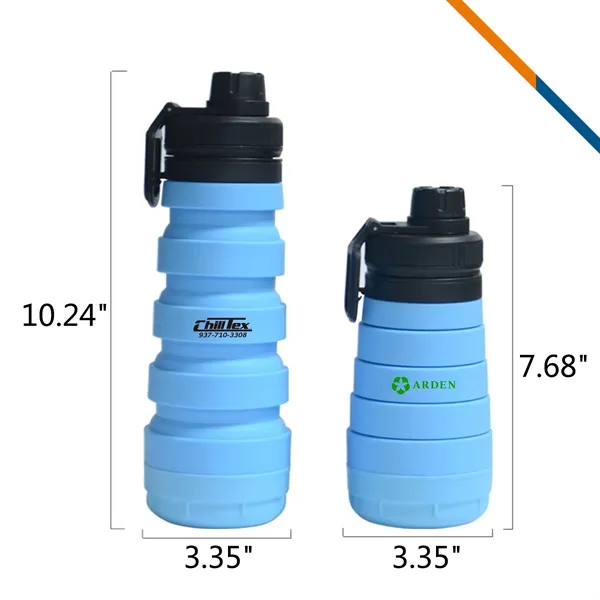 Dolic Collapsible Water Bottle - 25 OZ. - Dolic Collapsible Water Bottle - 25 OZ. - Image 2 of 7