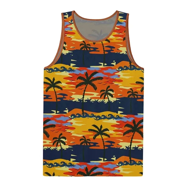 Summer Casual Novelty Sleeveless Top Tees Shirt - Summer Casual Novelty Sleeveless Top Tees Shirt - Image 3 of 6