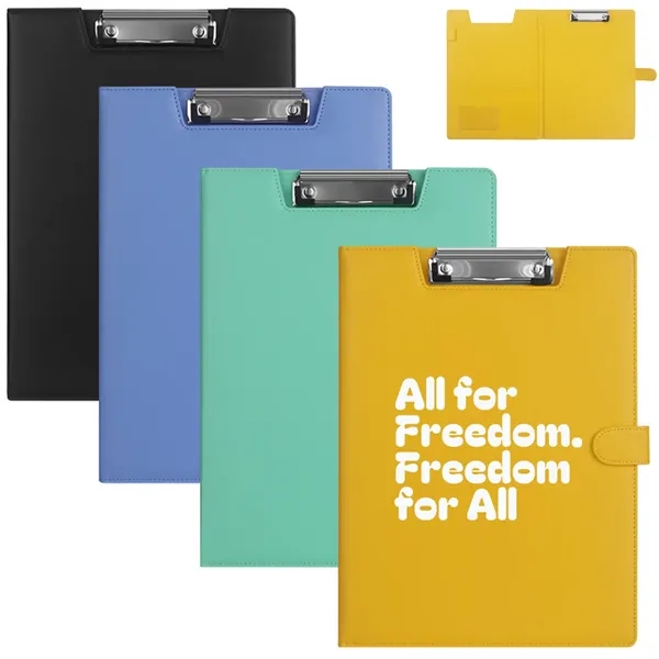 Multifunction PU Leather A4 File Folder - Multifunction PU Leather A4 File Folder - Image 0 of 10