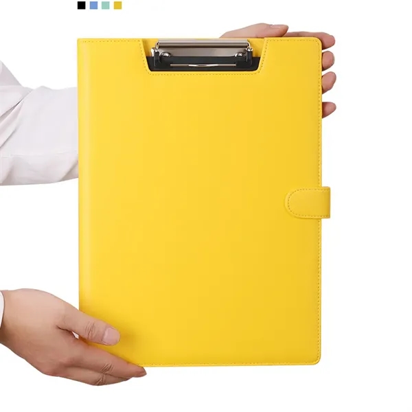 Multifunction PU Leather A4 File Folder - Multifunction PU Leather A4 File Folder - Image 3 of 10