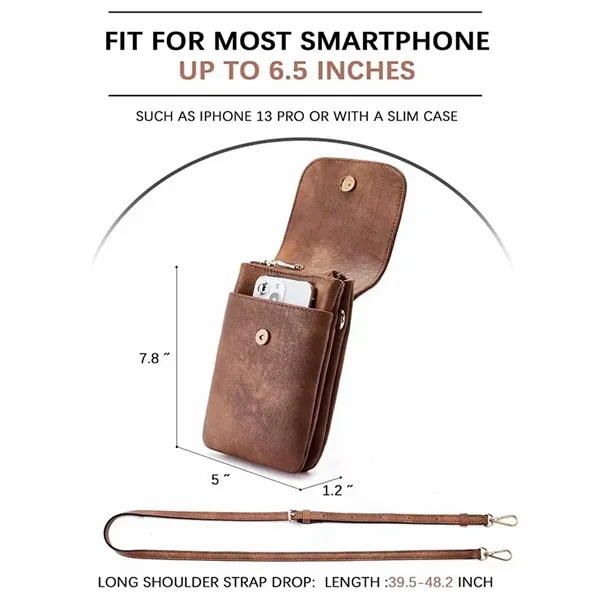 PU Leather Cell Phone Bag - PU Leather Cell Phone Bag - Image 3 of 11