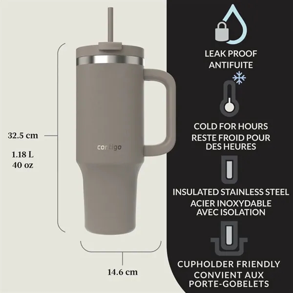 Contigo® Streeterville Tumbler - 40oz - Contigo® Streeterville Tumbler - 40oz - Image 4 of 18