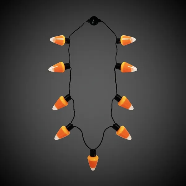 LED Candy Corn Necklace(imprintable) - LED Candy Corn Necklace(imprintable) - Image 2 of 4