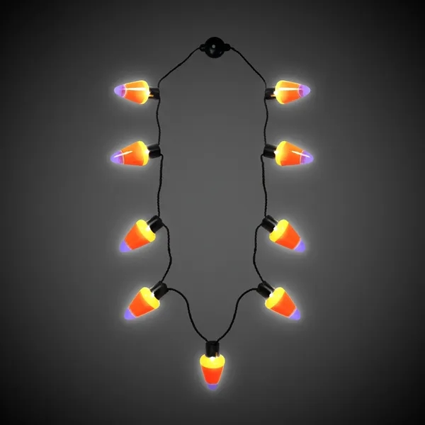 LED Candy Corn Necklace(imprintable) - LED Candy Corn Necklace(imprintable) - Image 3 of 4