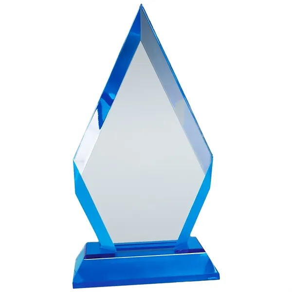 8" Golden Radiance Diamond Award with Frosted Base - 8" Golden Radiance Diamond Award with Frosted Base - Image 1 of 3