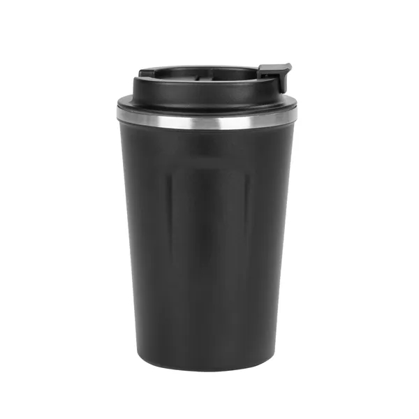 12 Oz Recycled Double Wall Stainless Steel Coffee Mug - 12 Oz Recycled Double Wall Stainless Steel Coffee Mug - Image 5 of 5