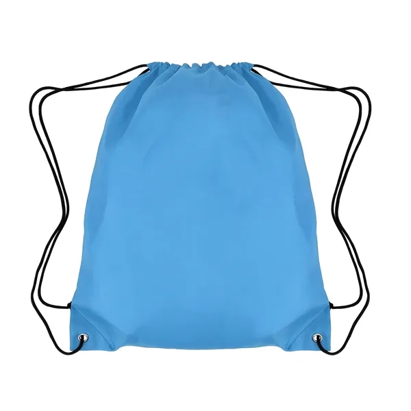Classic Polyester Drawstring Sports Backpack - Classic Polyester Drawstring Sports Backpack - Image 12 of 19