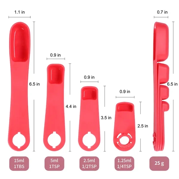 Swivel-It Measuring Spoons Set - Swivel-It Measuring Spoons Set - Image 1 of 2