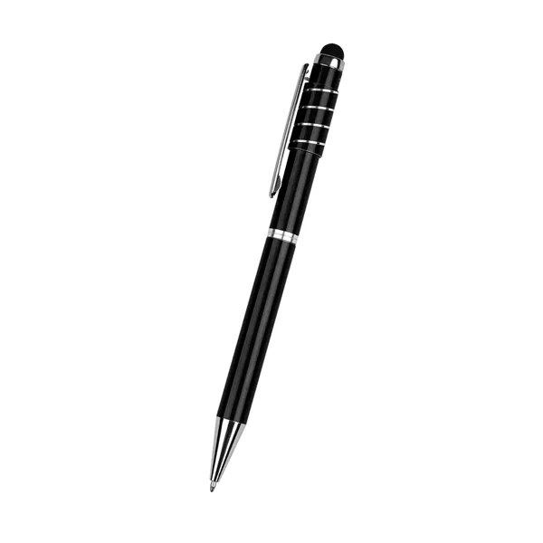 Recycled Aluminum Spinner Pen With Stylus - Recycled Aluminum Spinner Pen With Stylus - Image 1 of 4