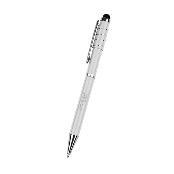 Recycled Aluminum Spinner Pen With Stylus - Recycled Aluminum Spinner Pen With Stylus - Image 2 of 11