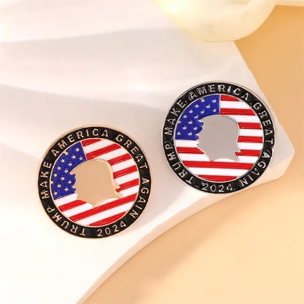 Trump 2024 Presidential Campaign Pin - Trump 2024 Presidential Campaign Pin - Image 2 of 4