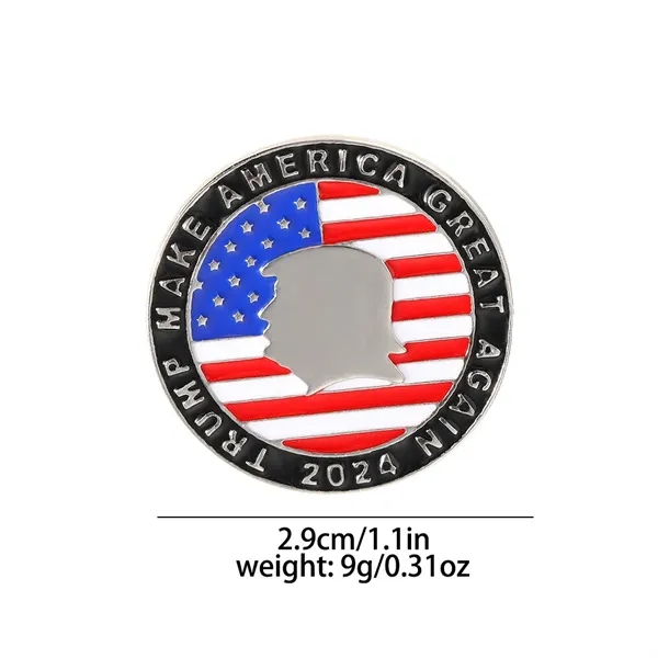 Trump 2024 Presidential Campaign Pin - Trump 2024 Presidential Campaign Pin - Image 4 of 4