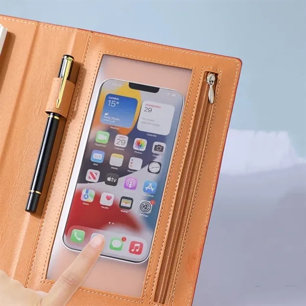 A5 Leather Notepad - A5 Leather Notepad - Image 3 of 5