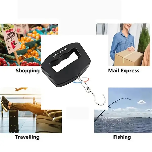 Portable Luggage Scale LCD Electronic Travel Digital Weighs - Portable Luggage Scale LCD Electronic Travel Digital Weighs - Image 6 of 8