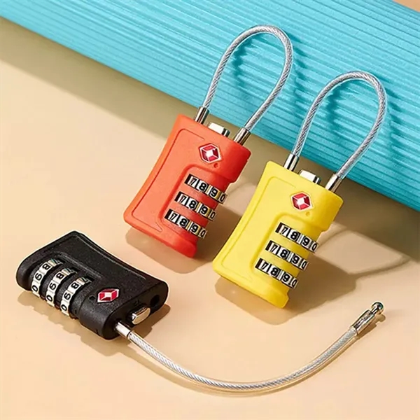 TSA 3-Bit Code Travel Luggage Suitcase Anti-theft Padlock - TSA 3-Bit Code Travel Luggage Suitcase Anti-theft Padlock - Image 5 of 6