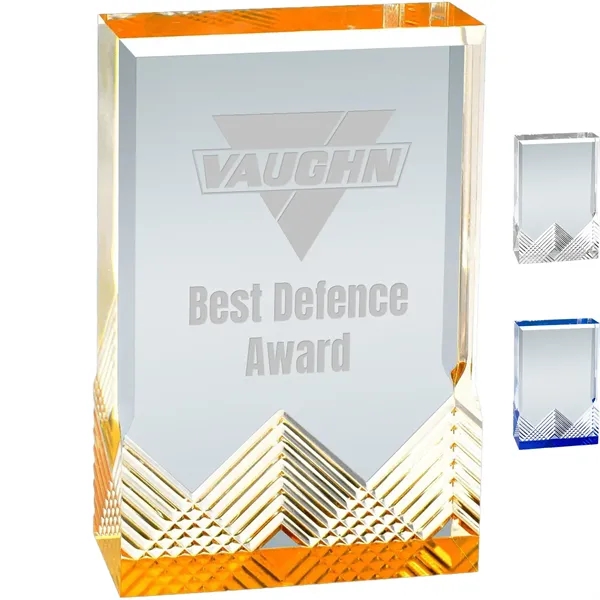 5" x 7" Azure Apex Mirage Acrylic Award - 5" x 7" Azure Apex Mirage Acrylic Award - Image 0 of 3