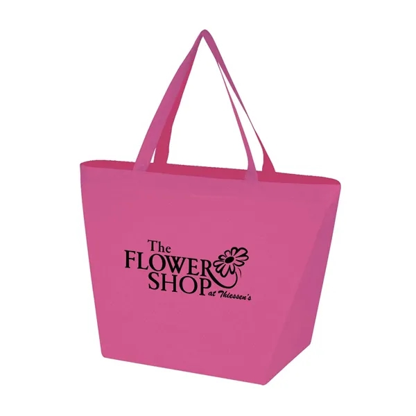 Non-Woven Shopper Tote - Non-Woven Shopper Tote - Image 8 of 14