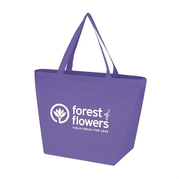 Non-Woven Shopper Tote - Non-Woven Shopper Tote - Image 9 of 14