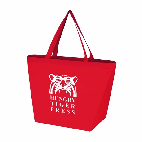 Non-Woven Shopper Tote - Non-Woven Shopper Tote - Image 10 of 14