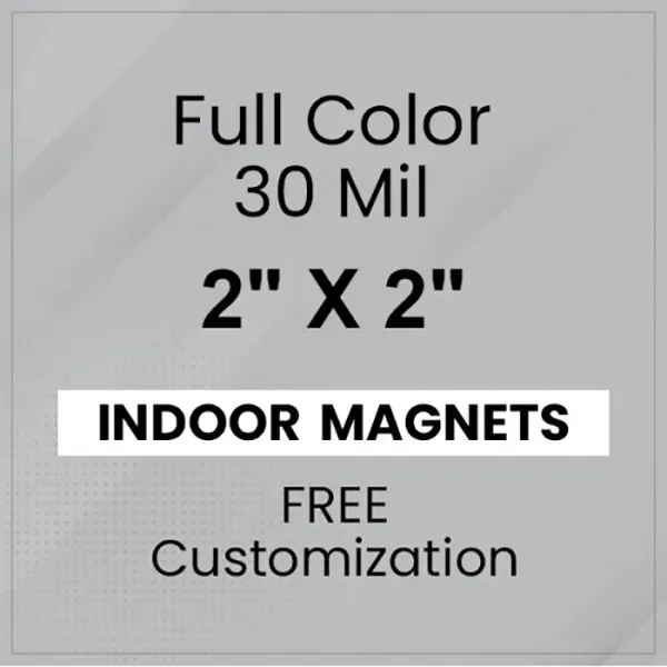 Magnet - 2" x 2" - Square Corners - Magnet - 2" x 2" - Square Corners - Image 1 of 2