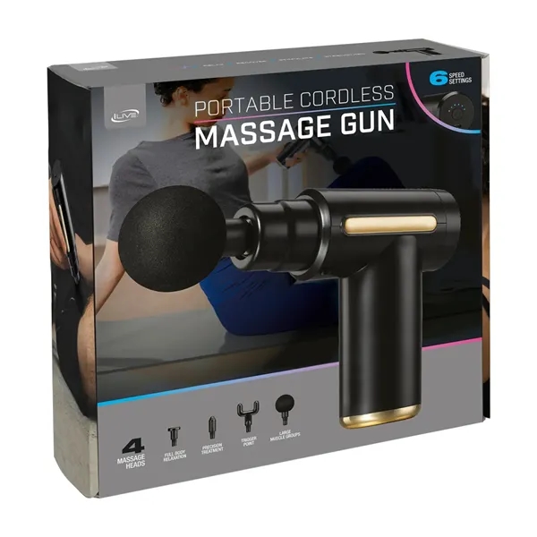 iLive™ Portable Cordless Massage Gun - iLive™ Portable Cordless Massage Gun - Image 5 of 6